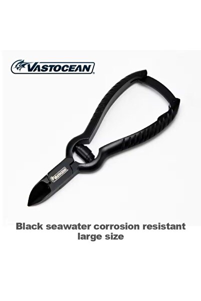 Choice كماشة نباتات المرجان المستقيمة من VASTOCEAN SPS كبيرة سوداء اللون ومقص من الفولاذ المقاوم للصدأ لأدوات الشعاب المرجانية والأسماك