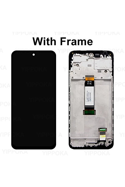 Choice شاشة LCD جديدة باللون الأسود مع إطار لهاتف Redmi 13 تعمل باللمس 2404AR...