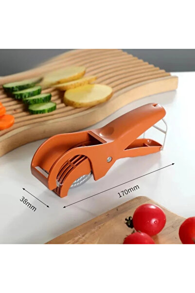 Choice B HooFun Kitchen Tools Stainless Steel Vegetable and Fruit Slicer Multi Functional Salad Slicer Kit.