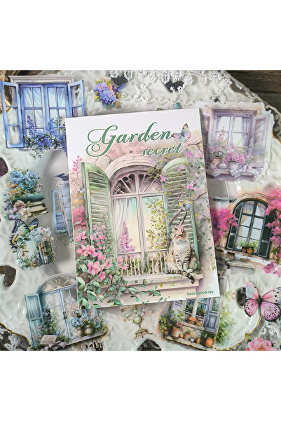 Choice B 20piece_set Retro Stickers Sacred Book Series British Dream Handbook...