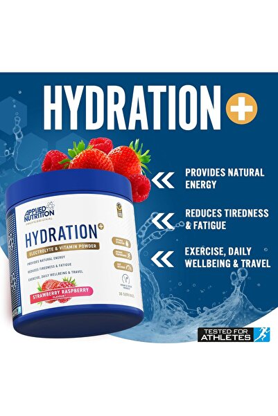 applied nutrition Hydration+ Complete Electrolyte & Vitamin, Lemon Lime, 240 Gm