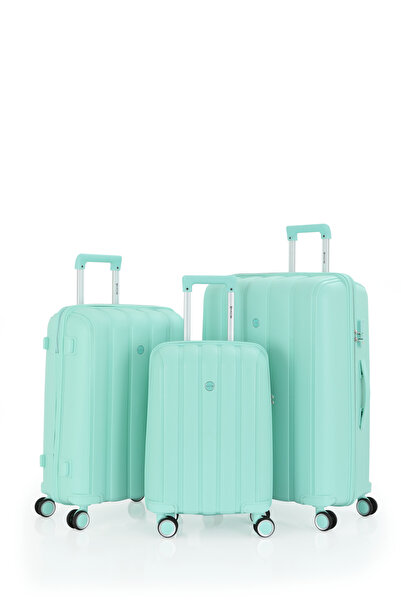 MÇS Mçs Üçlü Polipropilen Valiz Seti V305