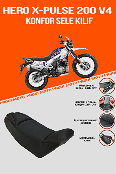PROOFMOTO Hero X Pulse 200 4v Konfor Sele Kılıf