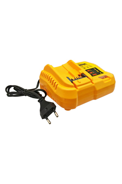 Choice ملحقات شاحن بطارية الليثيوم الصفراء وأجزاء شاشة LED لـ DeWalt لـ XR 10...