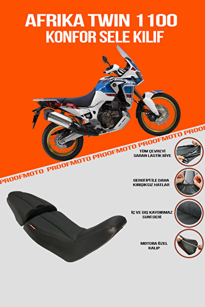 PROOFMOTO هوندا أفريقيا التوأم 1100 (2023-أعلى) - غطاء سرج مريح