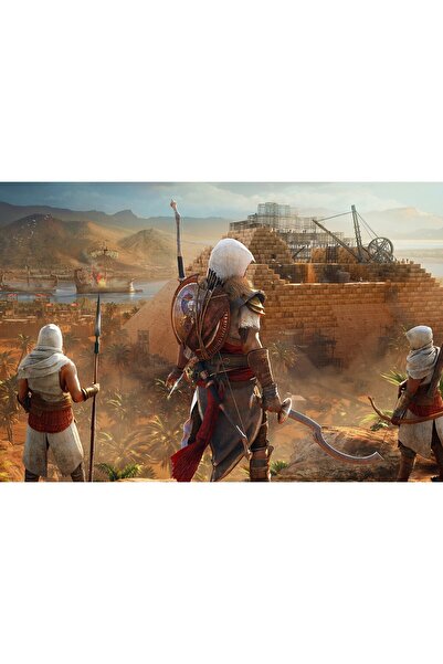 Zumzeria Tablou Canvas Assassins Creed Origin Squad, 80x50cm,