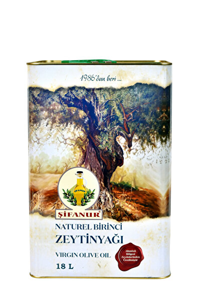 ŞİFANUR 18Lt Naturel Birinci Zeytinyağı