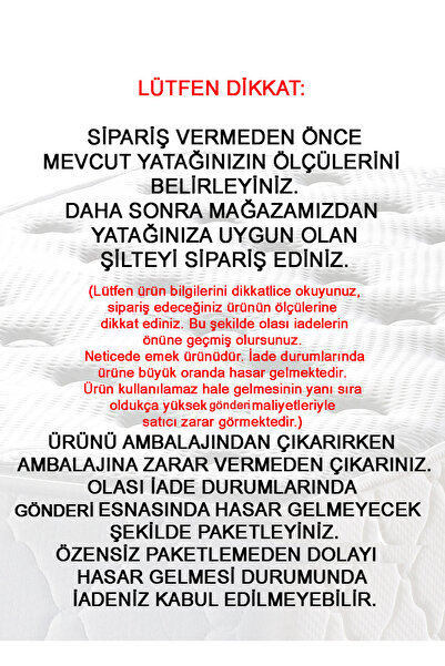 Artex Visco Şilte 80x200 Visko Ped Yatak Şiltesi Pedi Topper 9+-1cm