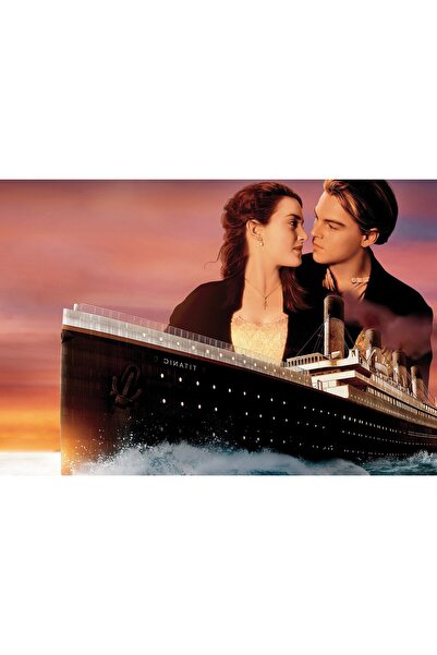 Zumzeria Tablou pe pânză Titanic, 80x50cm,