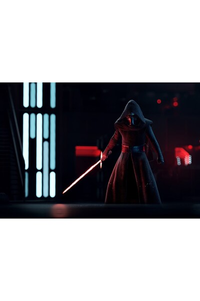Zumzeria Tablou Canvas Star Wars Kylo Ren Sword, 80x50cm, Zumzeria ®