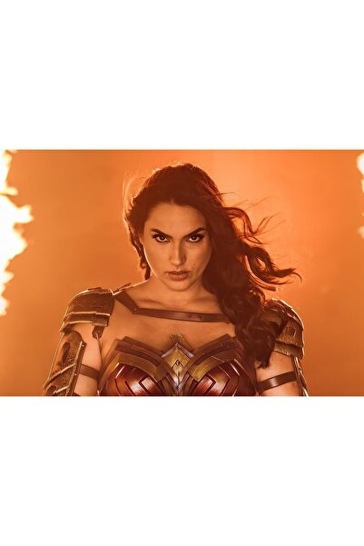 Zumzeria Tablou pe pânză Zeul Războiului Wonder Woman, 80x50cm, tableou910,