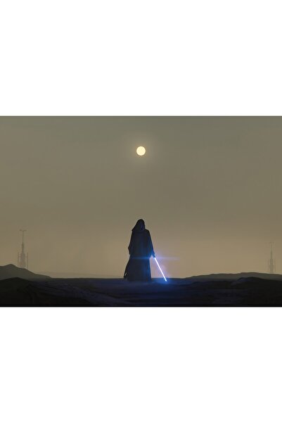 Zumzeria Tablou Canvas Obi Wan Kenobi, 80x50cm, tablou792, ®