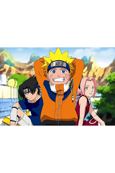 Zumzeria Πίνακας σε καμβά Naruto Young, 80x50εκ.,