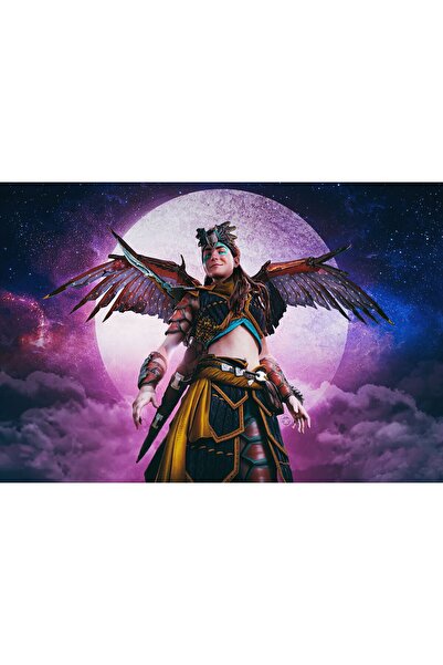 Zumzeria Tablou Canvas Horizon Forbidden West Game, 80x50cm, tablou1420,