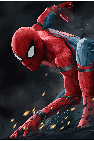 Zumzeria Canvas Painting Spiderman Home Coming, 80x50cm, painting432,