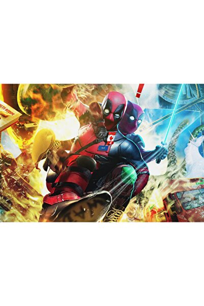 Zumzeria Tablou Canvas Deadpool 3, 80x50cm, tablou566, ®