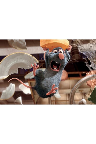 Zumzeria Πίνακας σε καμβά Ρατατούιγ Ρεμί, 80x50εκ.