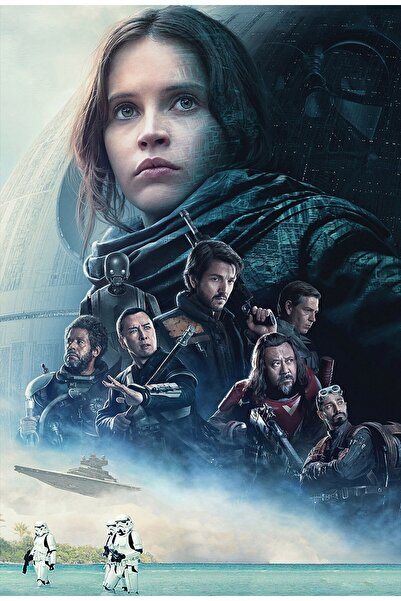 Zumzeria Tablou Canvas Rogue One A Star Wars Story, 80x50εκ.,