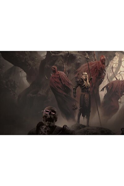 Zumzeria Tablou Canvas 2022 Diablo Iv Necromancer, 80x50cm, tablou1315, ®