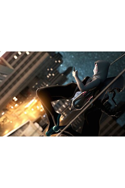 Zumzeria Tablou Canvas Gwen Stacy Marvel Comics, 80x50cm, tablou937,