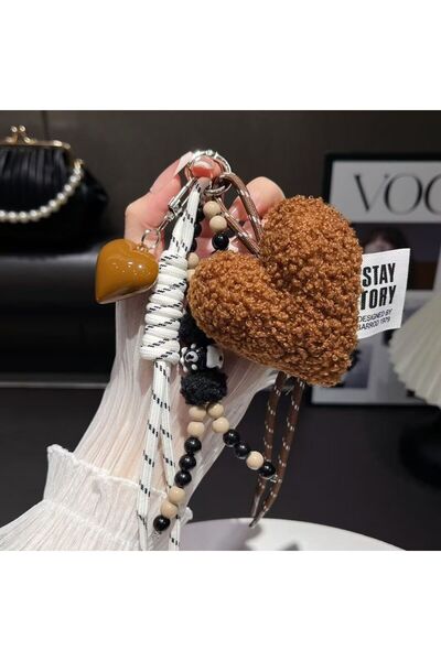 Choice حبل تعليق للهاتف المحمول من W3 بتصميم عصري ومحبب من القطيفة، حقيبة نيت...