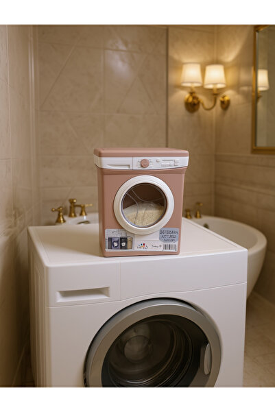 İndecor Houseware حاوية تخزين المنظفات على شكل غسالة - صندوق المنظفات - حاوية...