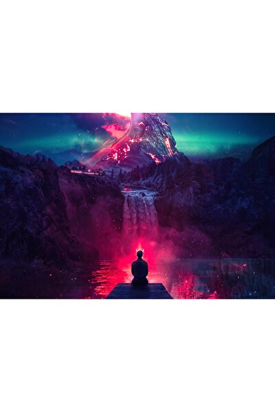 Zumzeria Καμβάς Tablou που Κυβερνάει το Τέλος του Κόσμου Σου, 80x50εκ., tablo...