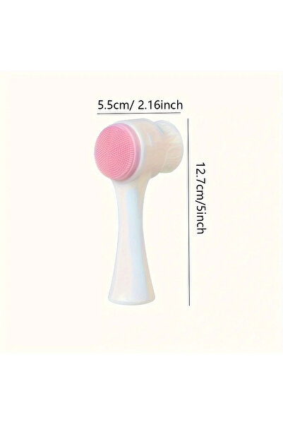 Choice Pink Silicone Pet Paw Cleaner & Massage Brush Dual-Sided Dog Grooming Tool for Healthy Coats and Cla