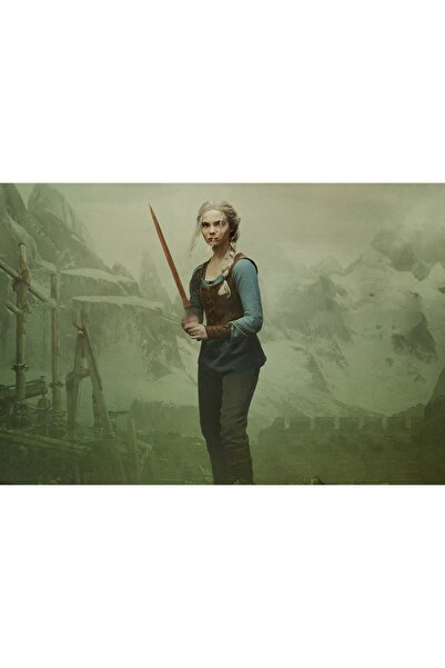 OEM Poster The Witcher Freya Allan Ciri este destinat să lupte, 61x90cm, poster1601, Zumzeria ®