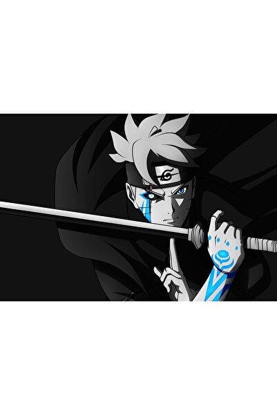 Zumzeria Πίνακας σε καμβά Boruto Karma, 80x50εκ.,