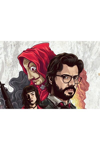 Zumzeria Έργο τέχνης Casa De Papel Painting Canvas, 80x50cm, ®