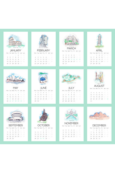 ARONA 2026 Simge Mimari Yapılar Masa Takvimi