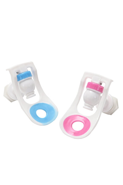 Lawazim Water Dispenser Tap Push Style 2 Piece Faucet Spigot Set for Coolers and Jugs