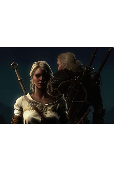 OEM Poster Ciri și Geralt The Witcher, 61x90cm, poster2908, Zumzeria ®
