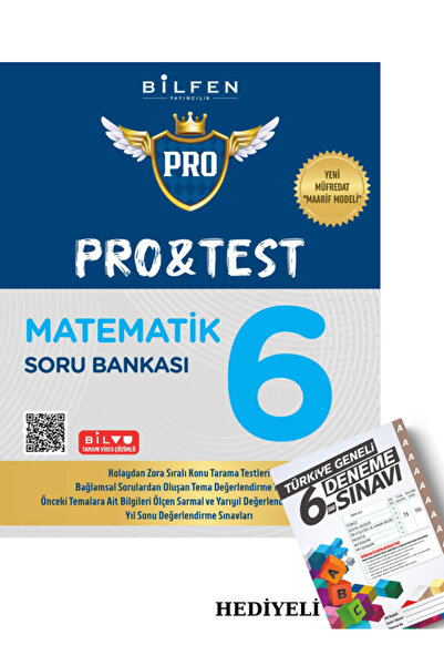 Bilfen Yayınları 6. Sınıf Matematik Protest Soru Bankası