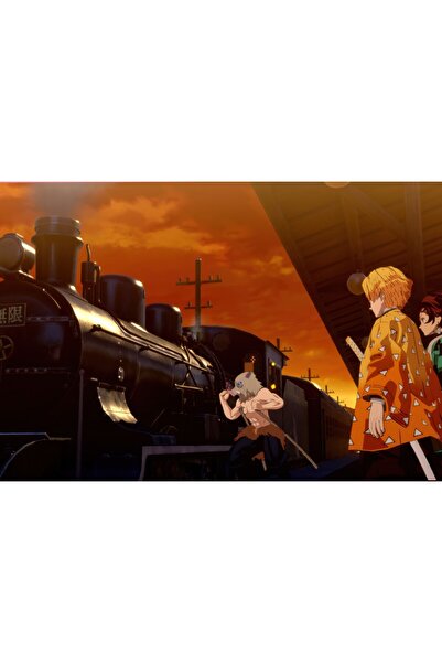 Zumzeria Tablou Canvas Demon Slayer Kimetsu No Yaib, 80x50cm, tablou1615,