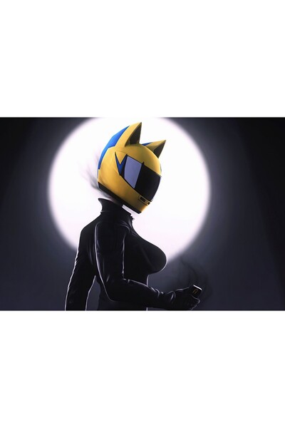 OEM Posterul Celty Biker Girl, 61x90cm, poster2307, Zumzeria