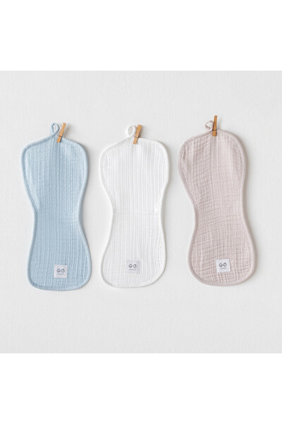 andywawa Baby Shoulder Diaper 3 Pcs Burp Cloths Muslin Home