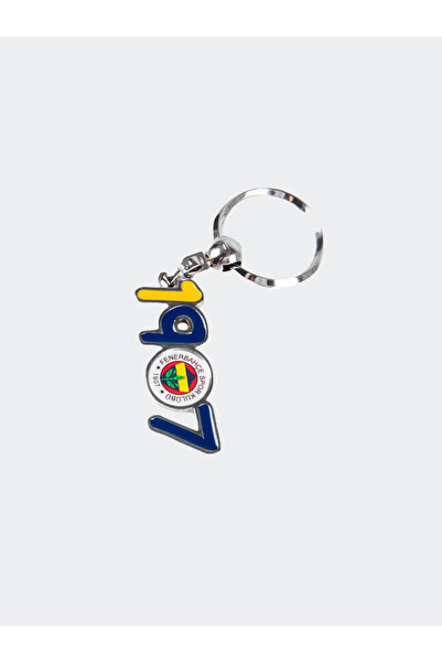 Fenerbahçe 1907 Sarı-laci Metal Anahtarlık