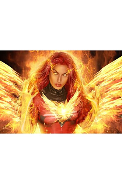 OEM Poster Cosplay Phoenixul Întunecat, 61x90cm, poster2136, Zumzeria