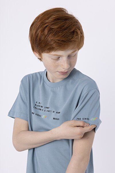 Black One bumbac 100% TRIOU BĂIEȚI CU IMPRIMARE INJEȚIONĂTĂ PE TĂIȚEA SUPREME T tricou DE VARĂ CU Gâtul rotund