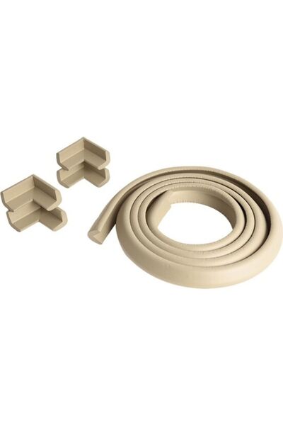 Miningaa 3m Brand - 2 Meters 4 Pieces Gray Flexible Soft Rubber Corner Protector Tape with Gift