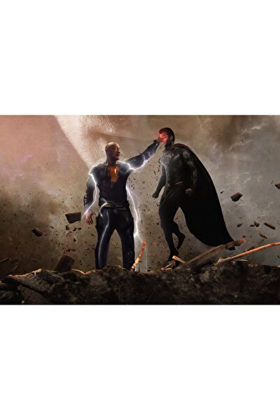 OEM Poster Blackadam Vs Superman, 61x90cm, poster2049, Zumzeria ®
