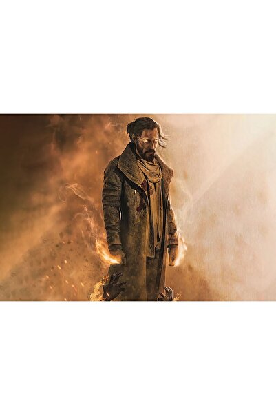 Zumzeria Tablou Canvas Keanu Reeves John Constantine From Knightmare, 80x50cm...