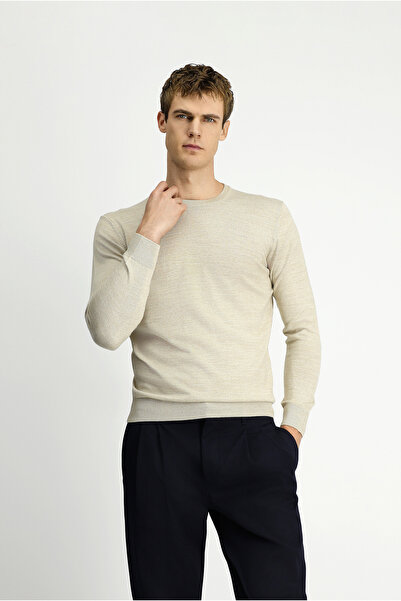 Kiğılı Crew Neck Regular Fit Wool Knitwear Sweater