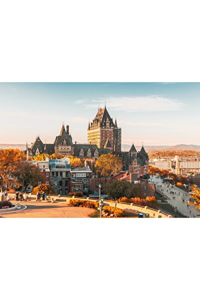 Zumzeria Платно Tablou Исторически замък Гледка, 80x50 см, tabuloucanvas1256