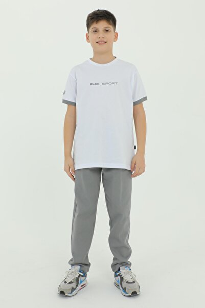 Black One Σετ φόρμας με λεπτομέρεια από καουτσούκ για αγόρι