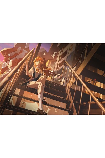 OEM Poster Asuka Neon Evangelion, 61x90cm, poster2301, Zumzeria