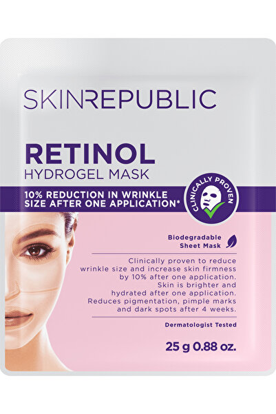 Skin Republic Retinol Hidrojel Yüz Maskesi
