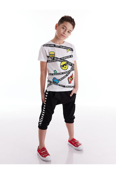 MSHB&G Survival Boy's T-shirt Capri Shorts Set